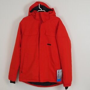 LIQUID Mens Insulated Skiing/Snowboard Jacket High Risk Red Size L Winter Jacket